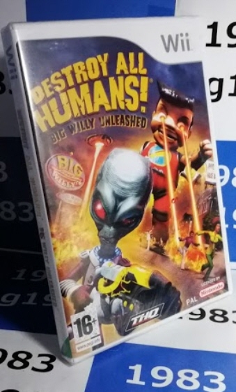 COAWii@NsDestroy All Humans! Big Willy Unleashed [wii]