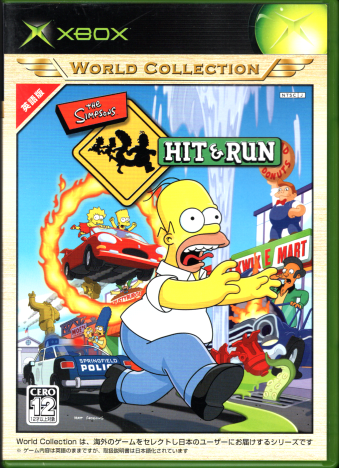  񔄕i The Simpsons HitRun Xbox[hRNV