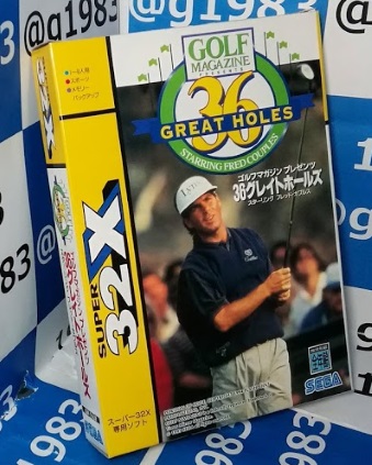 X[p[32Xp GOLF MAGAZINE PRESENTS 36 GREAT HOLES STARRING FRED COUPLES Vi [32X]