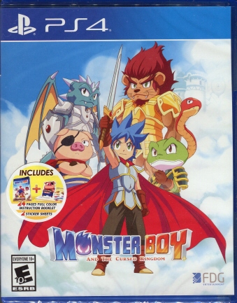 (COA {Ή)PS4 Monster Boy and the Cursed Kingdom ubNbg/XebJ[ [PS4]