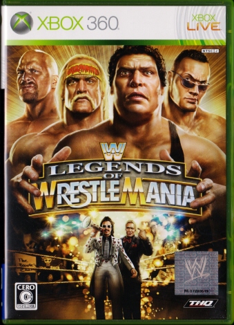 中古 WWE LEGENDS OF  WRESTLEMANIA [Xbox360]
