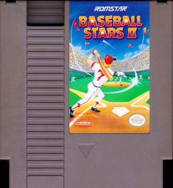 中古（海外輸入）BASEBALL STARS II 国内未発売 説有 スリーブ付き [NES1]