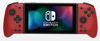 グリップコントローラー for Nintendo Switch レッド