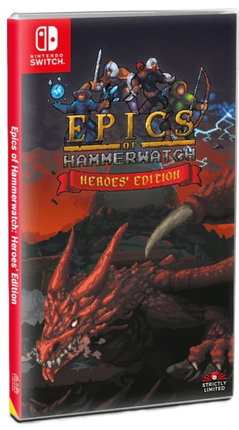 発売迄気長にお待ちくださいSW海外輸入エピックスハンマーウォッチヒーローズエディション リミテッドエディションEpics of Hammerwatch Heroes' Edition