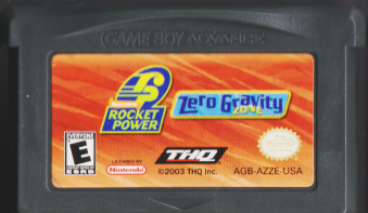 中古箱無説無 海外輸入品 Rocket Power Zero Gravity Zone [GBA]