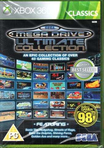 中古未開封 国内機動作不可 海外輸入品 SEGA Mega Drive Ultimate Collection [Xbox360]