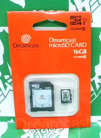 中古未開封 Dreamcast microSD CARD 16GB Class10 [ETC]