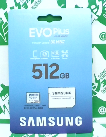 中古未開封 EVO Plus　microSDカード 512GB