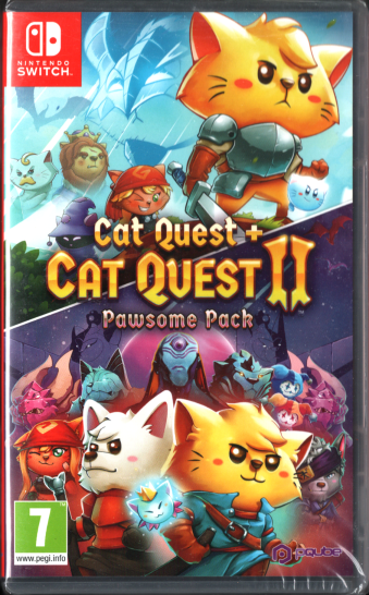 中古未開封 海外輸入品 Cat Quest＋Cat QuestII Pawsome Pack [SW]