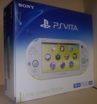 PlayStation Vita 本体 ライムグリーン・ホワイト(PCH-2000)色はお選 