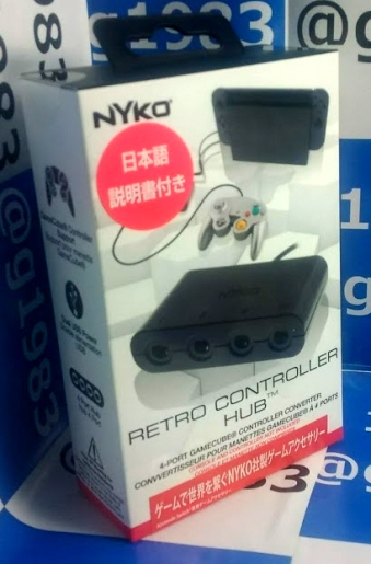 ゲームキューブ コントローラー 接続タップ 4ポート Wii U Pc Switch用 Retro Controller Hub Nyko Sw