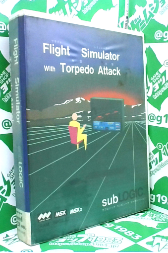 ÔLL MSX1ROM tCgV~[^[ Flight Simulator With Torpedo Attacki Uj