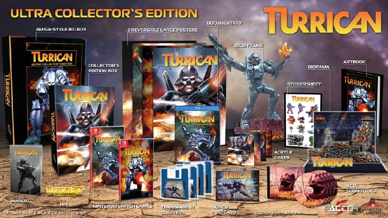 SWCOA999{Turrican COLLECTION ULTRA COLLECTOR