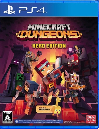 PS4 Minecraft Dungeons }CNtg_WY Hero Edition Vi