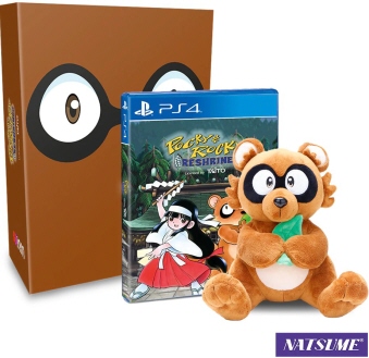 PS4海外輸入ぬいぐるみ付Pocky & Rocky Reshrined COLLECTOR'S EDITION 