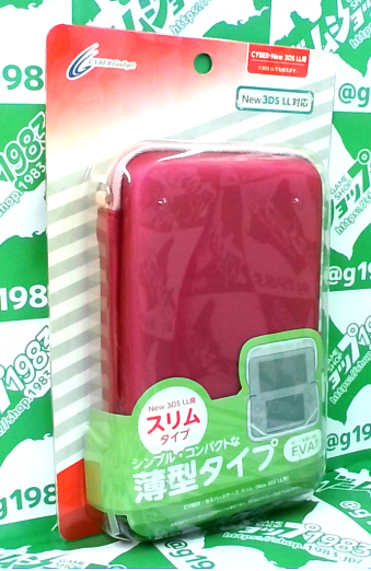 ����(�����}�K�w�ǂ�1����)���J�� New 3DS LL�p CYBER�E�Z�~�n�[�h�P�[�X �X���� �s���N