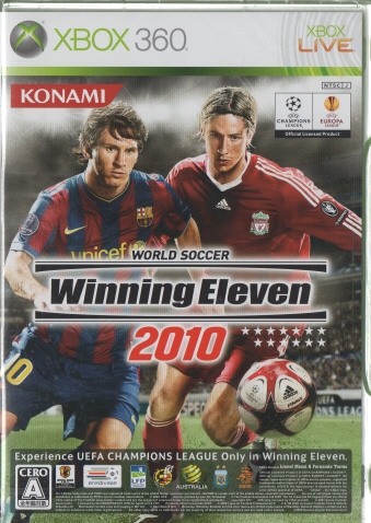ワールドサッカー ウイニングイレブン10 新品セール品 Xbox360