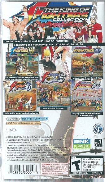 THE KING OF FIGHTERS COLLECTION The OrochiSaga kĔ